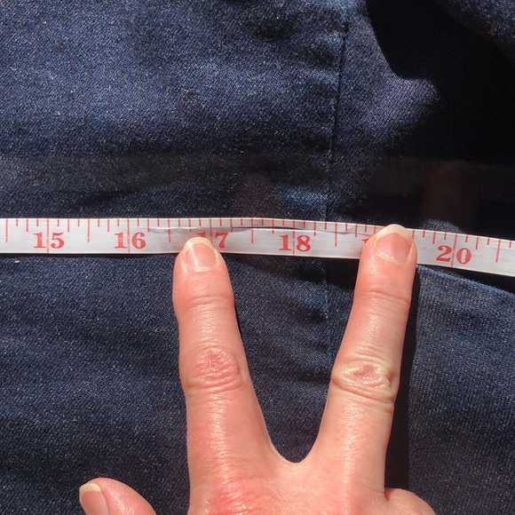 Love & Legend Size 16 Military Denim Jacket - Picture 9 of 11